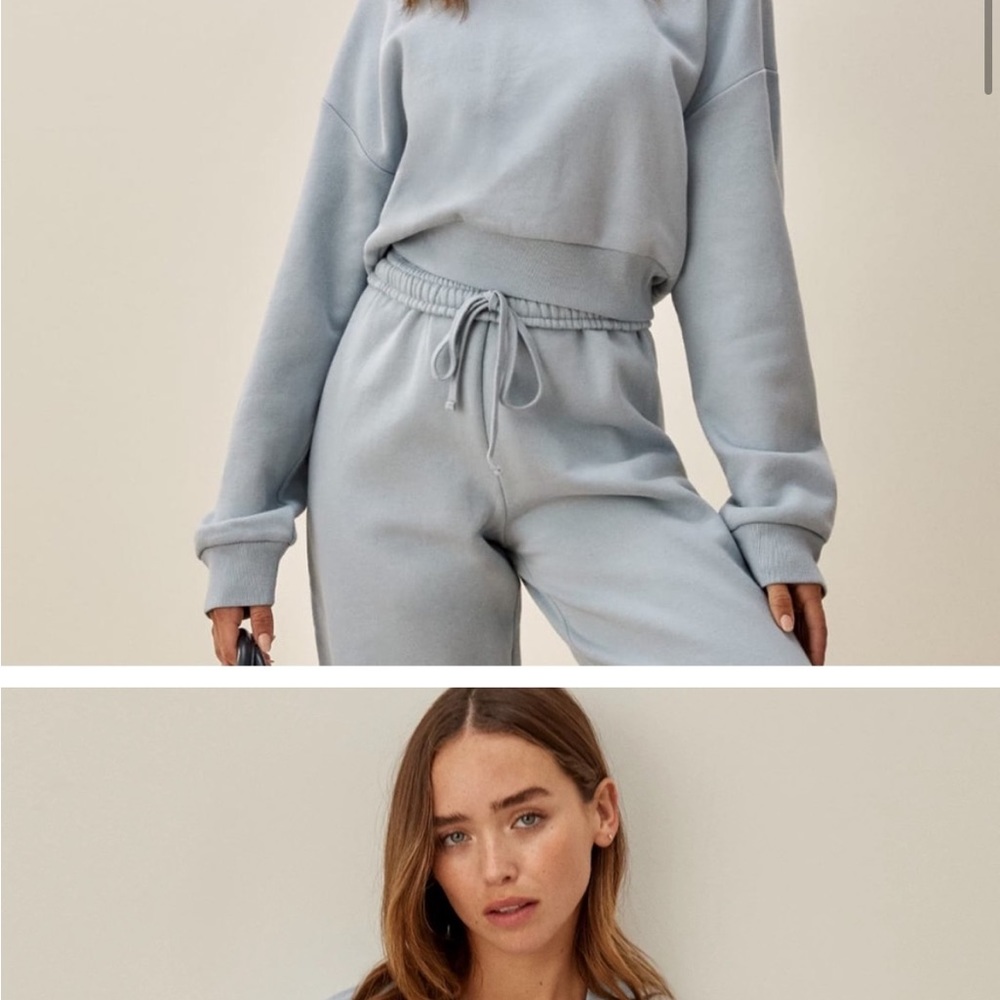 Reformation cotton jogger sweats